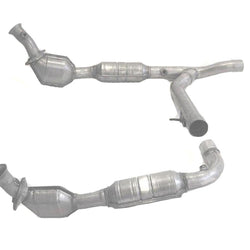 Fits 99-2000 Ford F150 5.4L Rear Wheel Drive Y Pipe & L & R Catalytic Converters