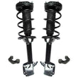 Set of Rear Complete Struts Assembly For 02-03 Impreza WRX Sedan Turbo
