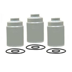 3 Pack of Duramax Diesel Fuel Filters For 01-15 Chevrolet GMC 6.6