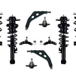 Brazos de control con resorte helicoidal y soporte para Mini Cooper S sobrealimentado 02-06