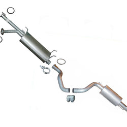 Muffler Resonator Pipes Exhaust System Toyota Sequoia 4.7L 2001 2003 2004 2007