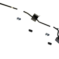 Ext Pipe Resonator Rear Muffler Exhaust System for Honda Accord 2.4 4Door 03 05
