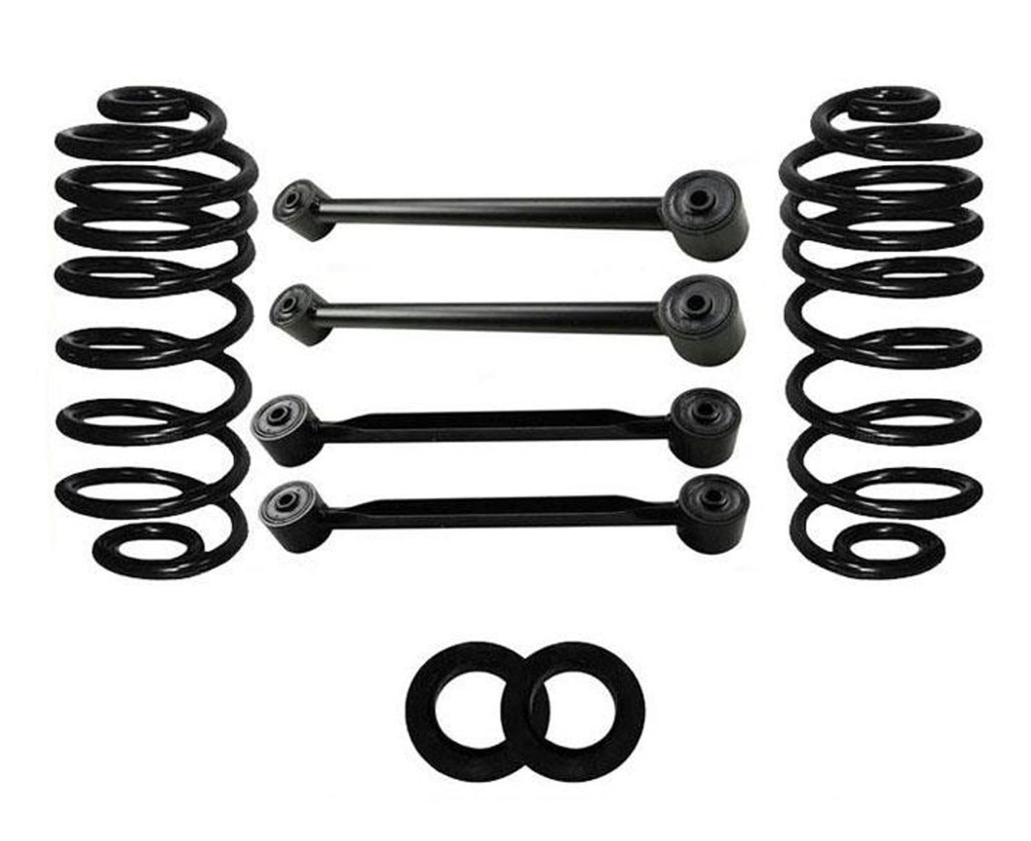 Suspensión neumática trasera Conversión de resorte en espiral Kt Trailing Arms 2002-2009 GMC Envoy