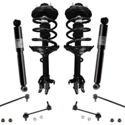 Puntal de resorte helicoidal completo y barra estabilizadora de amortiguadores traseros y de montaje para Acura MDX 2006