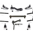 95-97 Town Car Marquis Crown Vic Links Ball Joints I Arm Pitman Arm Tie Rods Kit