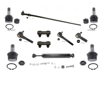 Drag Link Tie Rod Ball Joints 11pc for Chevrolet K10 Pick Up 4 Wheel Drive 81-91