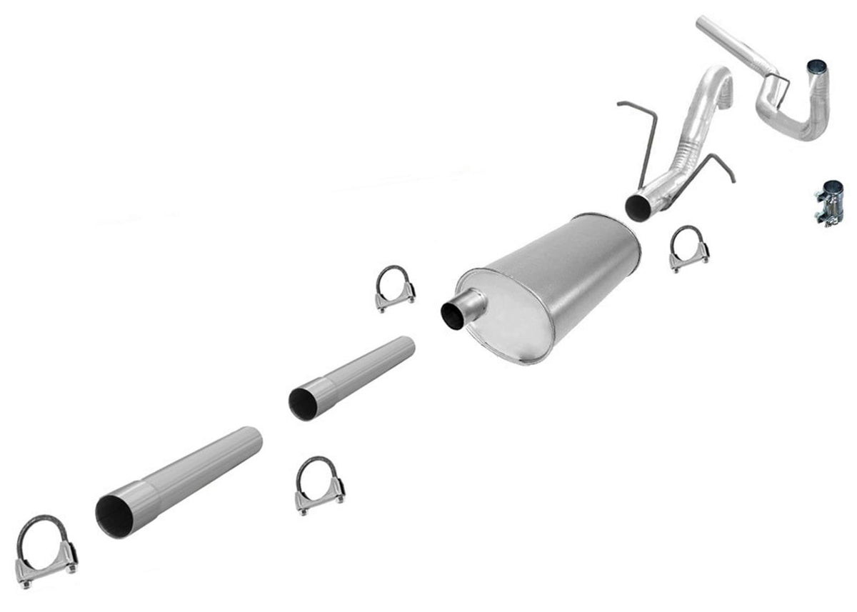 Sistema de tubo de escape silenciador fabricado en Estados Unidos para Ford F150 Pick Up 99-04 4.2L V6 - Photo 1