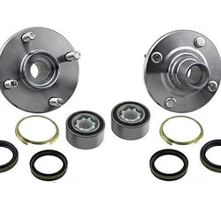 (2) Kits de rodamientos de rueda delantera con buje para Toyota Corolla 93-2002 1.6L 1.8L