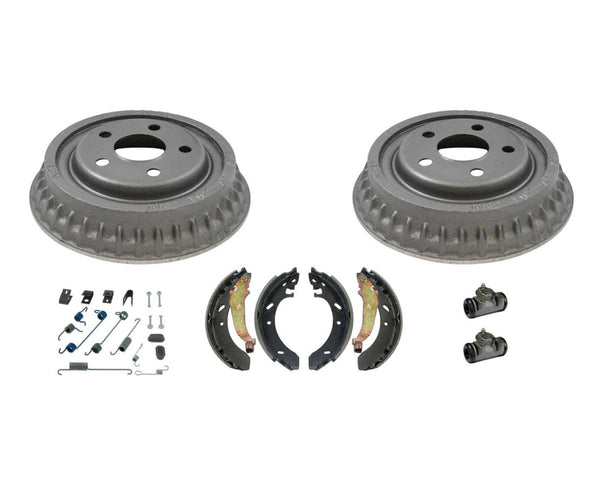 Rear Brake Drum Drums Shoes Spring Kit Wheel Cyl 95 Cirrus 95-97 Breeze