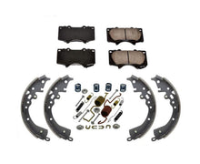 Front Brake Pads Brake Shoes + Springs for Toyota Tacoma 4 Wheel Drive 05-12