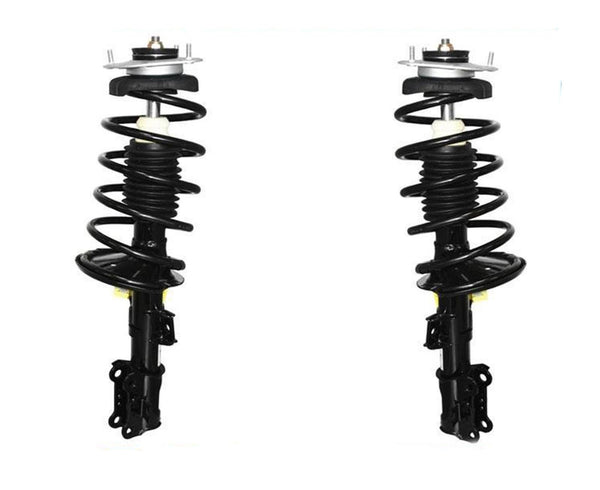 Frt Complete Spring Struts Set For Volvo 01-02 V70 XC 03-07 XC70 WO Electric SUS