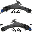 Front Lower Control Arms W/ Ball Joints & Links For Hyundai Santa Fe 2021-2024