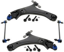 Front Lower Control Arms W/ Ball Joints & Links For Hyundai Santa Fe 2021-2024