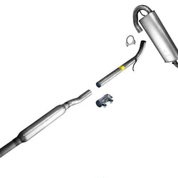 Se adapta al tubo del sistema de silenciador de escape Chevrolet Equinox Torrent 3.4L 05-06