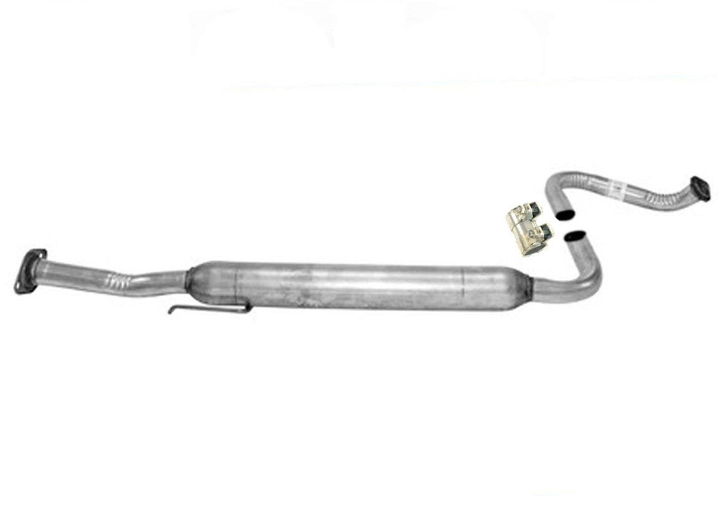 Middle Resonator Pipe W/ Gaskets For 2007 2008 2009 2010 2012 Nissan Sentra 2.0L