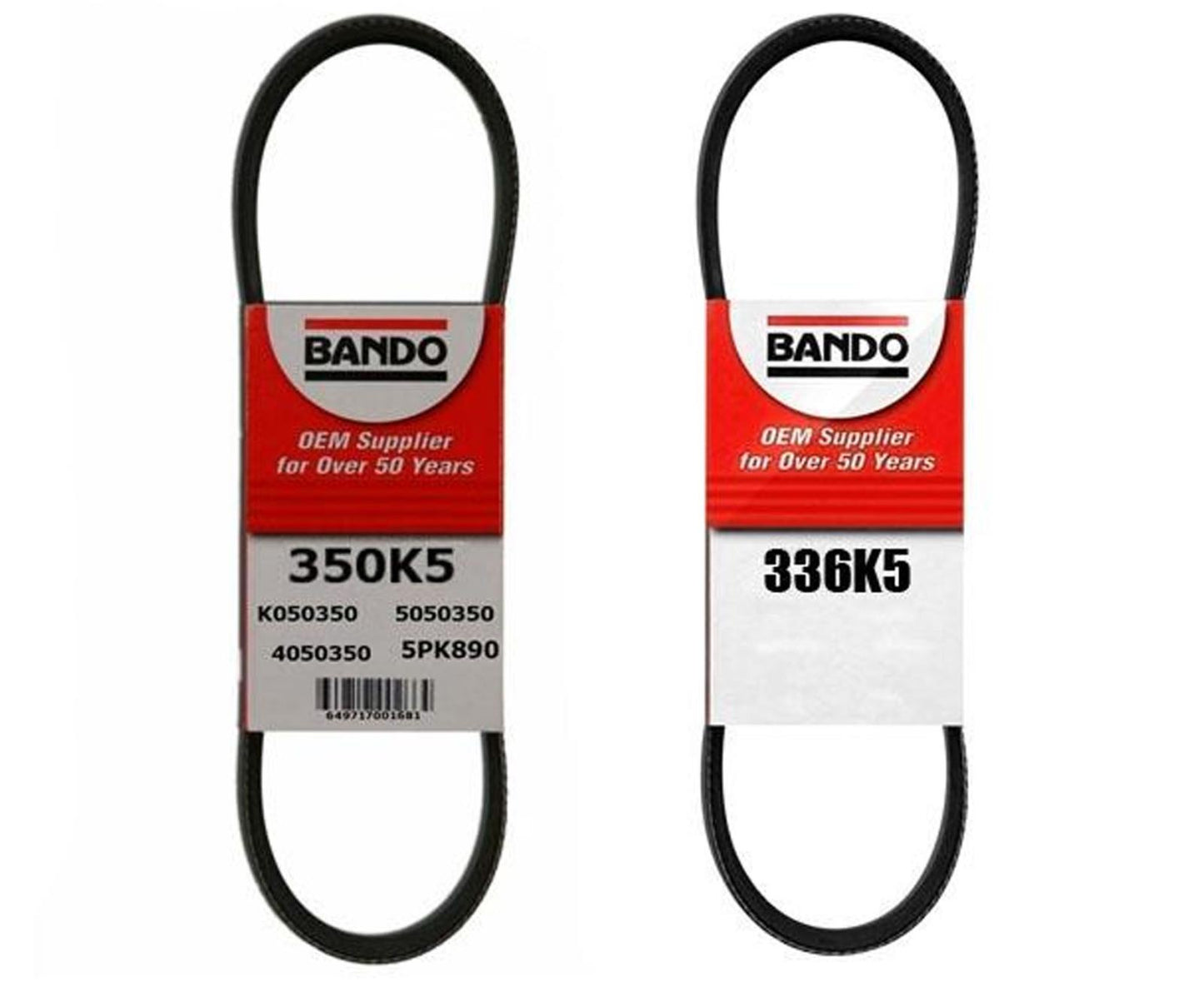 For 2007-2013 C30 06-13 C70 2004-2011 S40 AC & Alternator Serpentine Belts