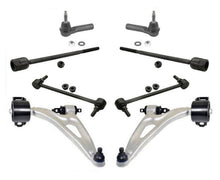 Para 04-07 Freestar brazos de control inferiores rótulas bujes de varillas de amarre interiores y exteriores