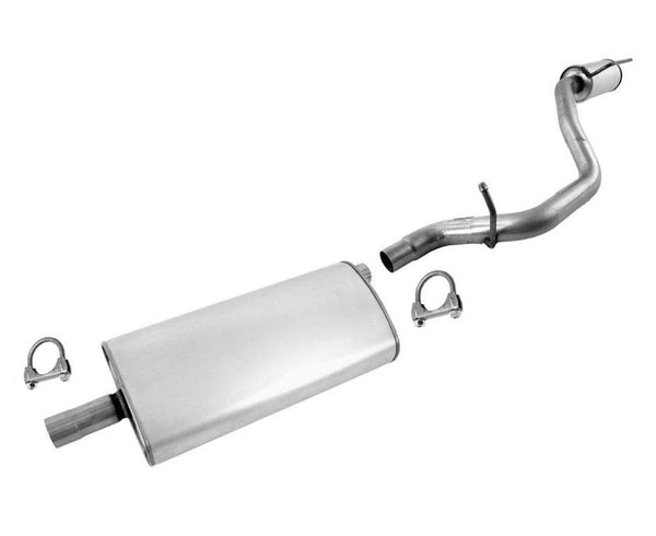 Muffler Tail Pipe Resonator for 2008 2012 Jeep Liberty 2007 2011 Dodge Nitro 3.7