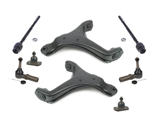 For 88-96 Regal 95-99 Monte Carlo New Lower Control Arms Ball J Tie Rods 8pc