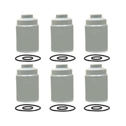 (6) Duramax Diesel Fuel Filters For 2001-2015 Chevrolet GMC 6.6