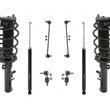 Front Strut Coil Spring Assembly & Rear Shock + Sway Bar Links Mazda 3 5