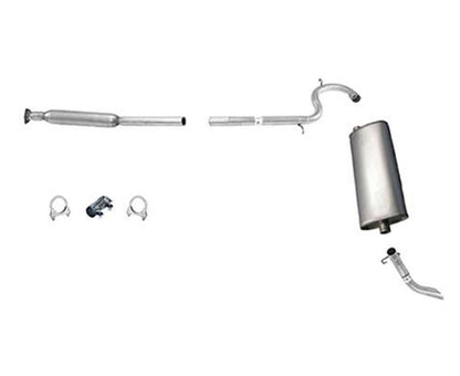 Se adapta al sistema de silenciador de tubo de resonador de escape Saturn Vue 3.0L 02-03