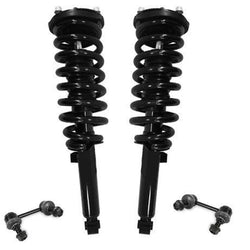 For 07-09 Kia Sorento All Wheel Drive Front Complete Strut Assembly & Links