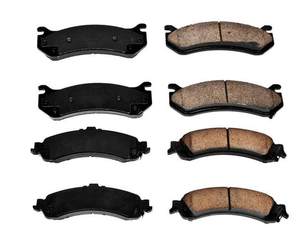 Front & Rear Brake Pads For Chevrolet Tahoe Yukon 2000-2006 4 Wheel Drive