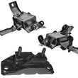 Kit de 3 piezas de soporte de transmisión del motor 100% nuevo para Lincoln Town Car 1998-2002