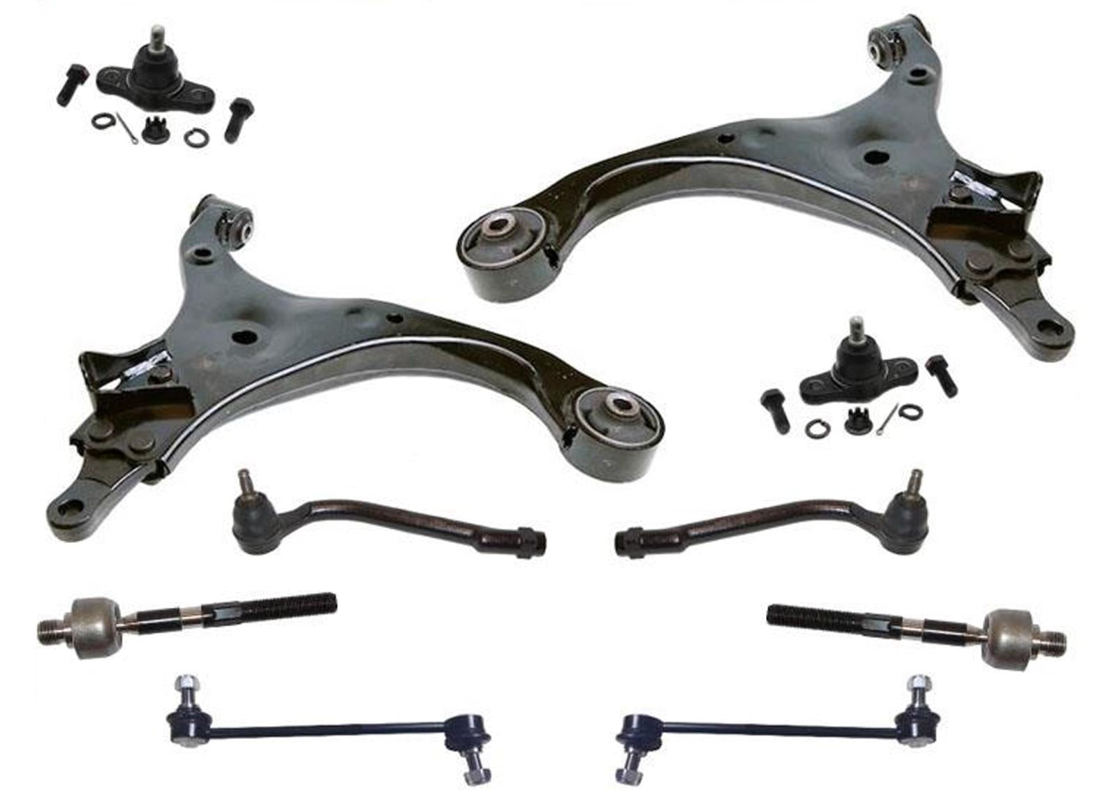Brazos de control inferiores delanteros, varillas de amarre, juntas esféricas para Kia Forte 2010-2013