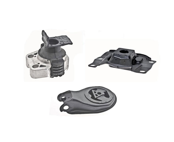 Kit de 3 soportes de transmisión y motor premium para Mazda 3 2.0L 2004-2009