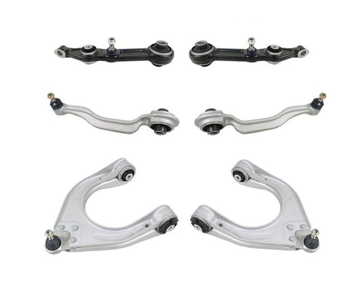 Mercedes 03-09 E320 06-09 E350 Kit de brazos de control delanteros con tracción trasera, 6 piezas - Photo 1