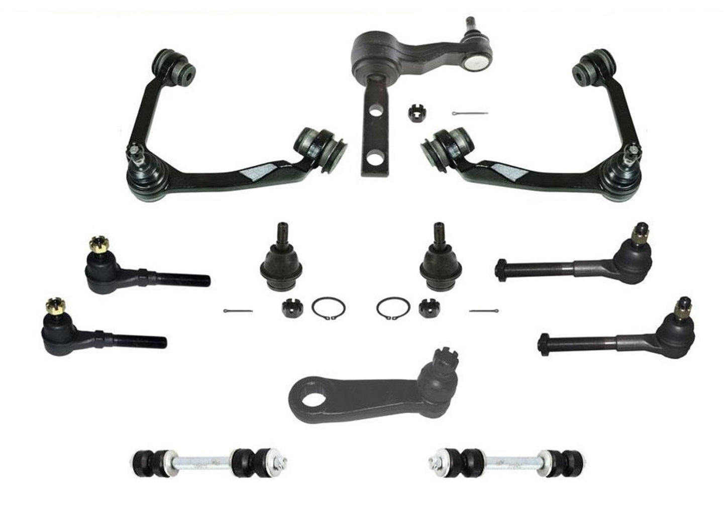 Fits F150 97-03 4 Wheel Drive Control Arms Ball Joint W/ 2 7/16 Idler Arm Pitman