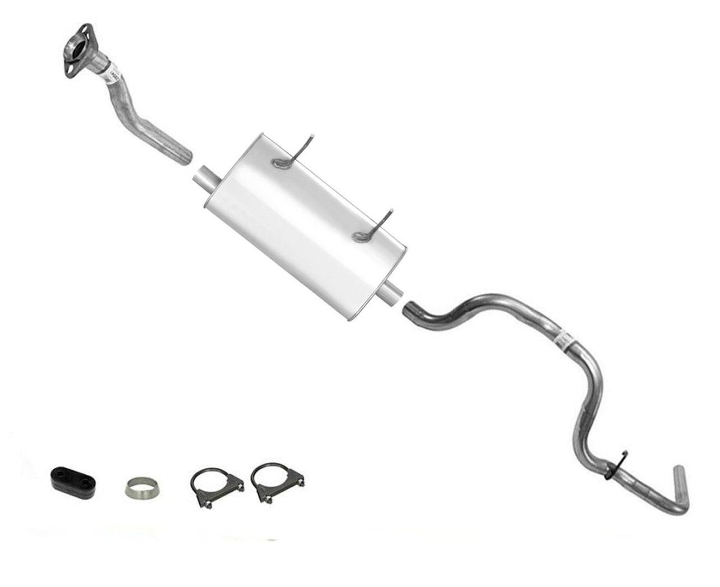 Se adapta solo a Ford Ranger 98-00 con silenciador de escape 3.0 4.0 con base de rueda corta de 112"