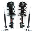 For 2009 2012 2014 Nissan Maxima Front Coil Spring Strut Rear Shocks 4pc Kit