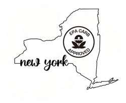 2 New York CARB Approved Weld in Universal Catalytic Converter 2.00