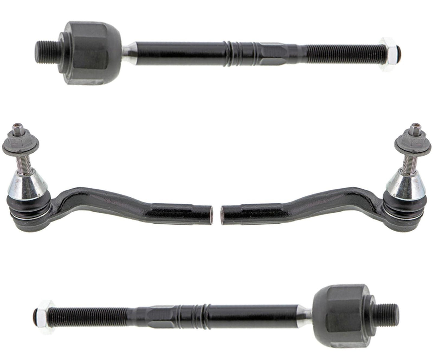 Front Inner and Outer Tie Rods For Mercedes Benz C43 AMG 4Matic 2017 2018 2020