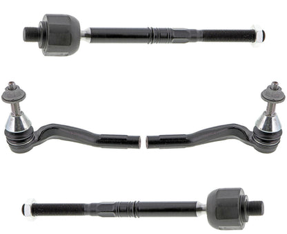 Front Inner and Outer Tie Rods For Mercedes Benz C43 AMG 4Matic 2017 2018 2020