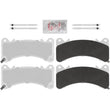 Performance Front Galvanized HD Disc Brake Pads for GMC Yukon w/ Brembo Braking