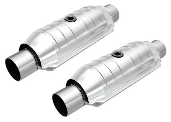 2 New York CARB Approved Weld in Universal Catalytic Converter 2.00" Inch ID