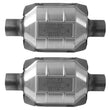 2 New York CARB Approved Weld in Universal Catalytic Converter 2.00" Inch ID