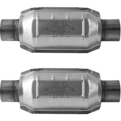 2 New York CARB Approved Weld in Universal Catalytic Converter 2.25