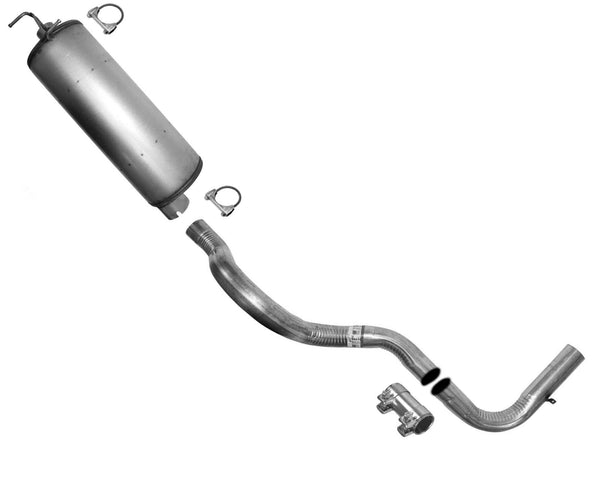 Muffler Tail Pipe Exhaust For 94-97 Dodge Ram 2500 3500 5.9L Cummins Diesel