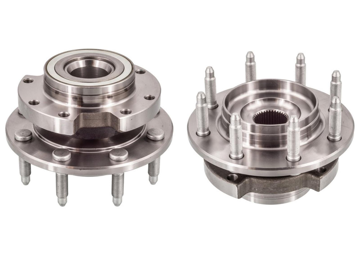 2 REAR Wheel Hub Bearings For 2500HD 03-05 With 4 Wheel Steering Quadrasteer
