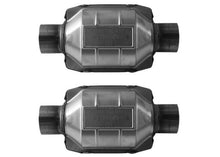 2 New York CARB Approved Weld in Universal Catalytic Converter 2.50" Inch ID