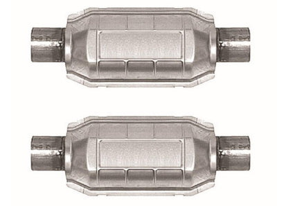 2 New York CARB Approved Weld in Universal Catalytic Converter 2.00" Inch ID