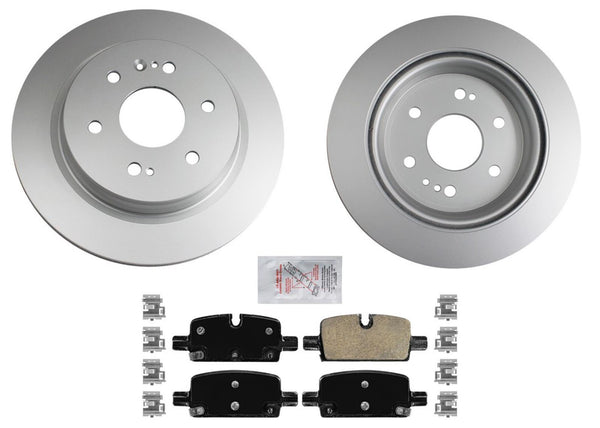 R Heavy Duty 345MM Disc Brake Rotors Pads for GMC Yukon 21-24 w/ Brem Braking