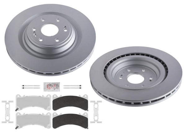 Ft Heavy Duty 410MM Disc Brake Rotors Pads for GMC Yukon w/ Brem Braking 15-20