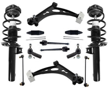 Front Struts Control Arms Tie Rods & Links For Jetta 06-14 W Dynamic Headlights - Photo 1