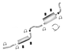 Muffler Pipe Exhaust System For Volvo 740 GL GLE 2.3L 1988-1992 & 91-95 940 2.3L